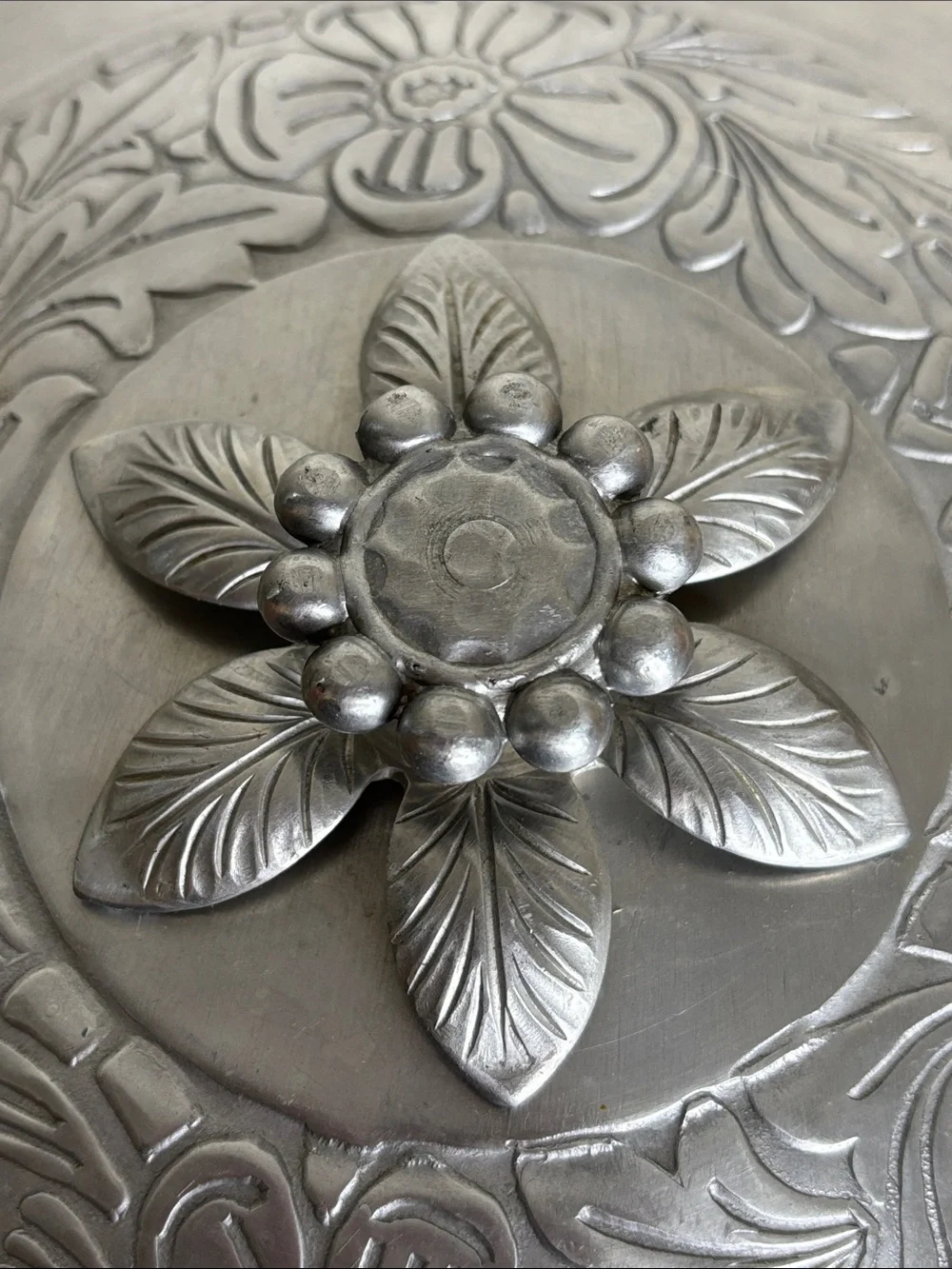 Hand Forged Everlast Metal Hammered Aluminum Covered Casserole Dish